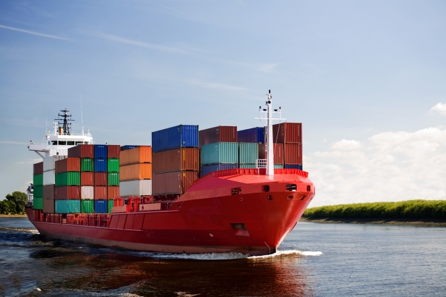 Ocean Cargo Container Boston MA
